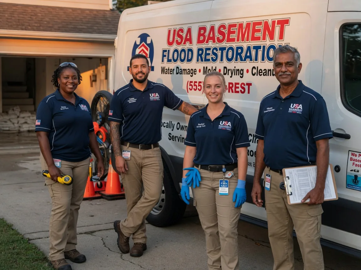 Basement Flood Cleanup company in Triangle, VA