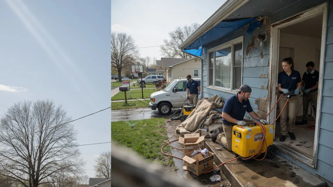 Basement Flood Cleanup in Triangle, VA near me